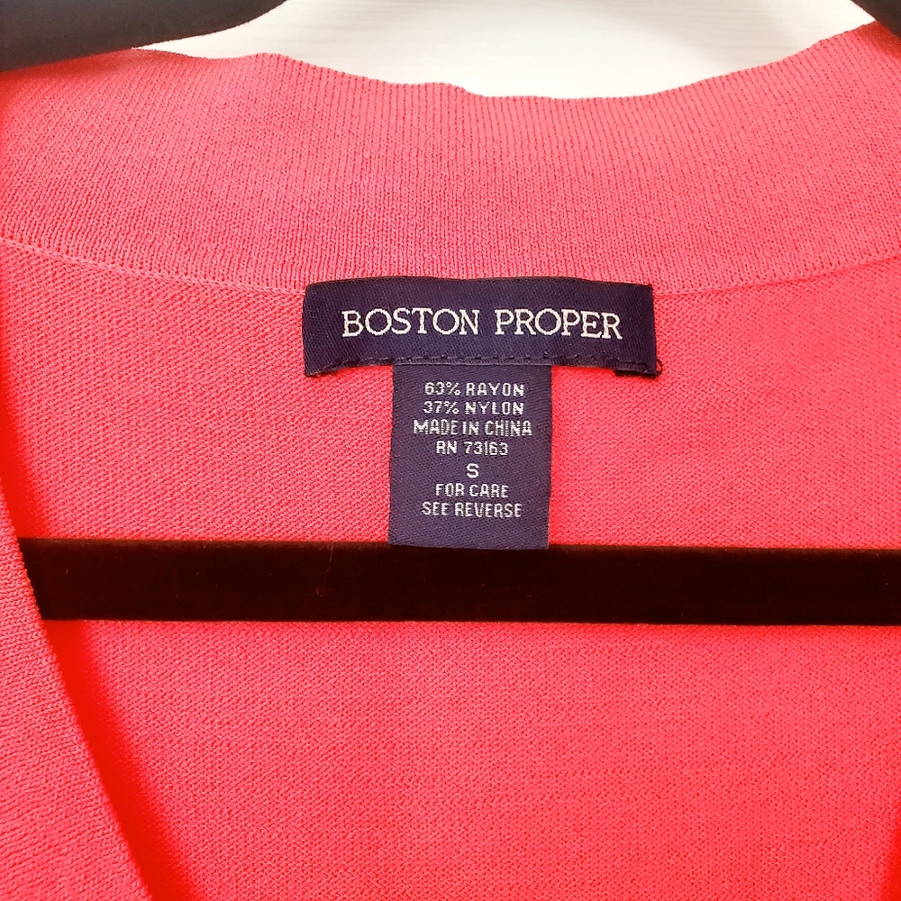 Boston Proper, Small, Salmon Color Top - Picture 3 of 3